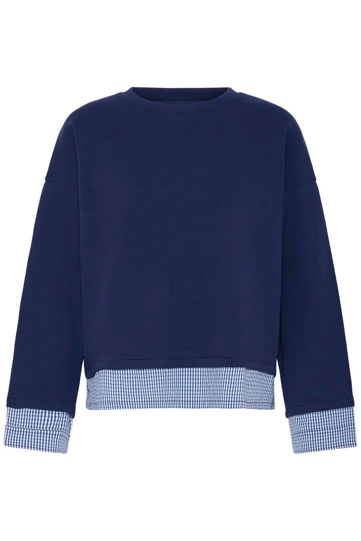 Pinda Mix Sweatshirt - Maritime Blue