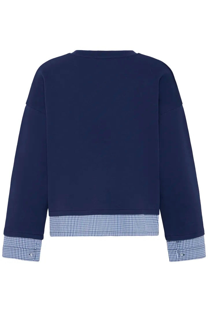 Pinda Mix Sweatshirt - Maritime Blue