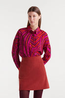Fedora Shirt - Pink Multi