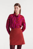 Fedora Shirt - Pink Multi