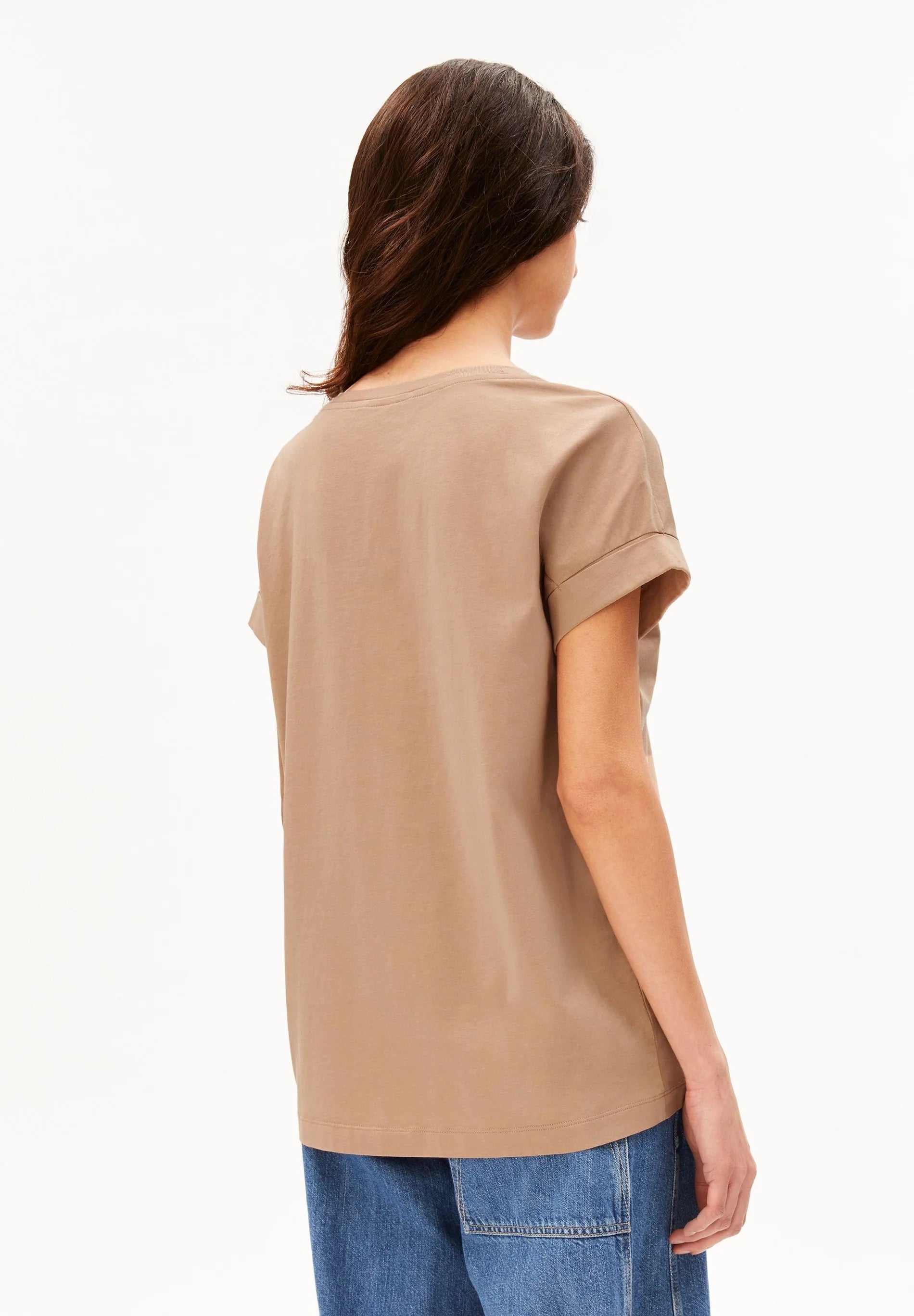 Idaara Organic Cotton T Shirt - True Camel