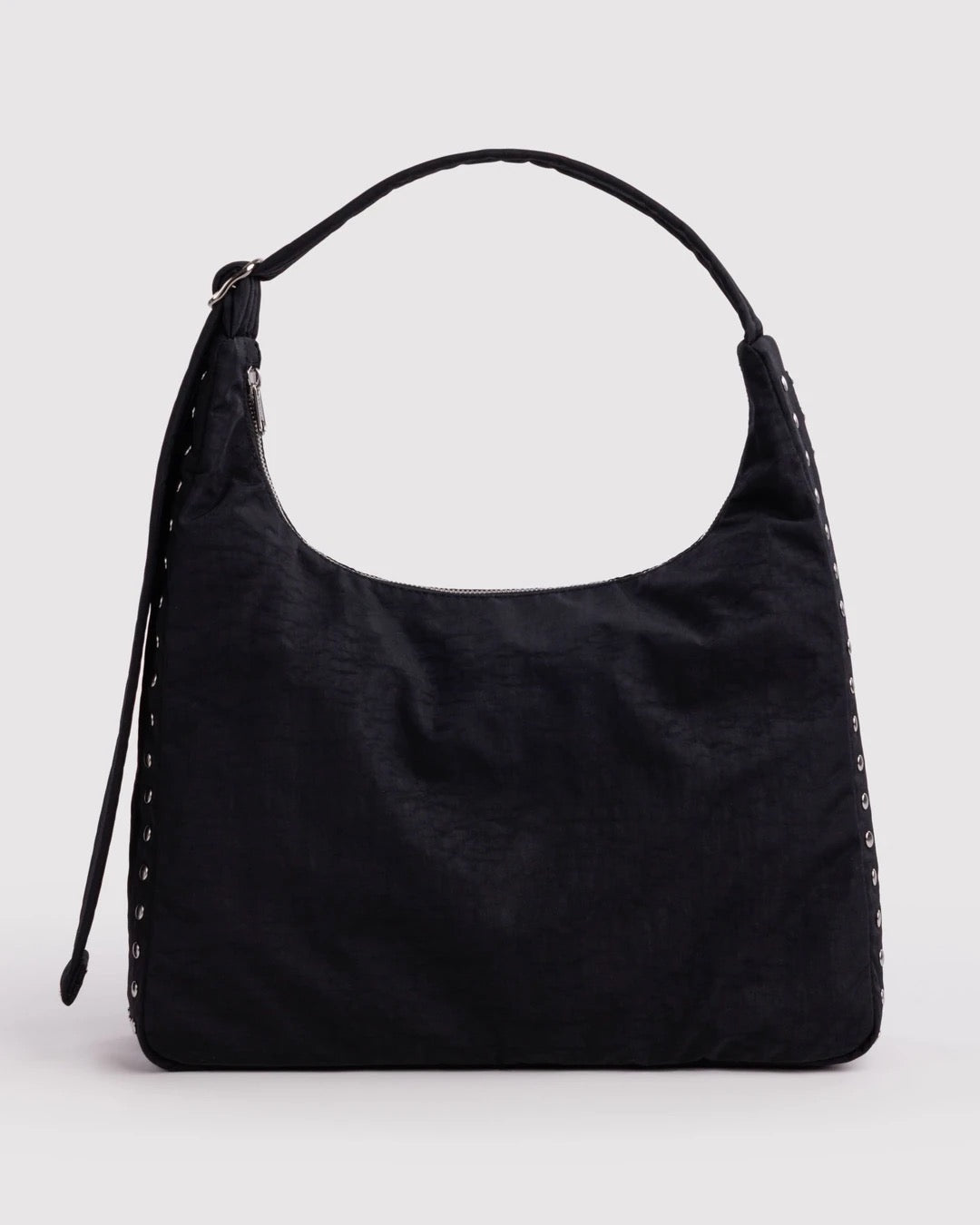 Nylon Shoulder Bag - Studs