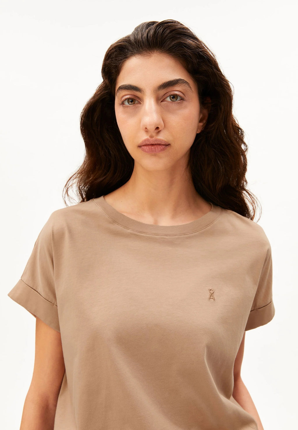 Idaara Organic Cotton T Shirt - True Camel