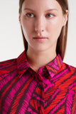 Fedora Shirt - Pink Multi