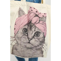 Cat Bandana Tote