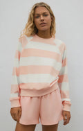 Saldana Striped Sweatshirt - Bellini