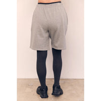 Mid Length Bermuda Shorts - Heather Grey