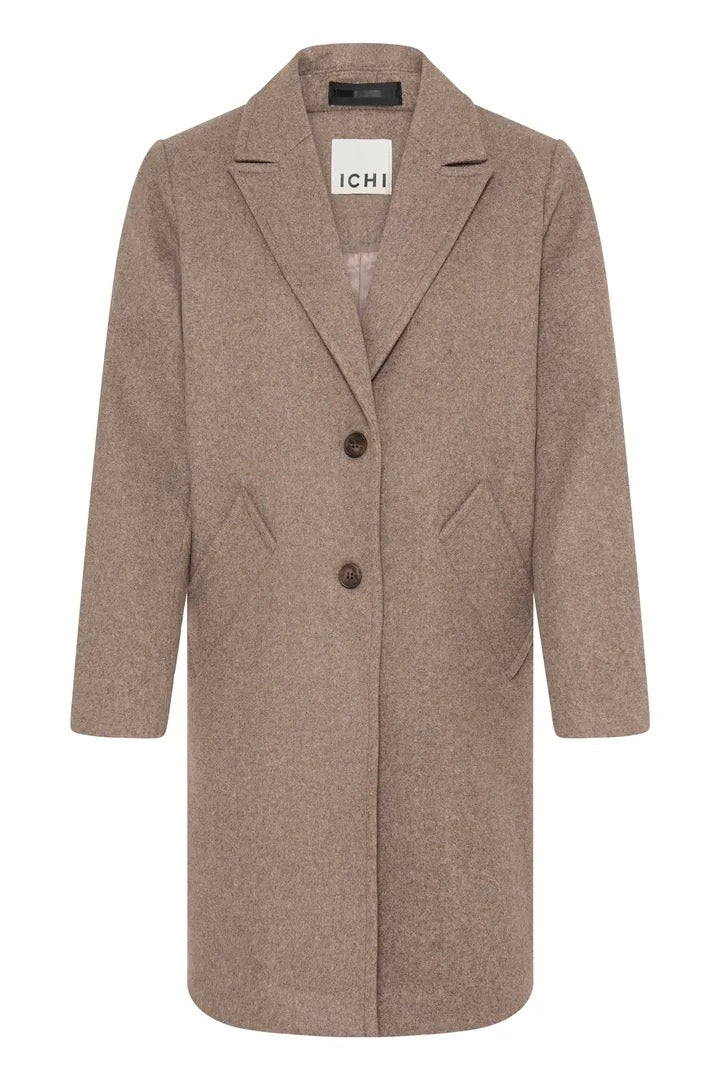 Jannet Jacket 10 - Taupe Grey Melange