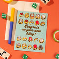 Congrats New Bling Greeting Card