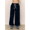 Organic Cotton Terry Wide Jogger Pants AAD501