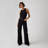 318 Shaping Wide Leg - Soft Black