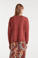 Bouquet Jumper Jacquard - Brown