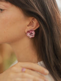 Pansy Stud Earring