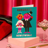 Congrats Newlyweds Greeting Card