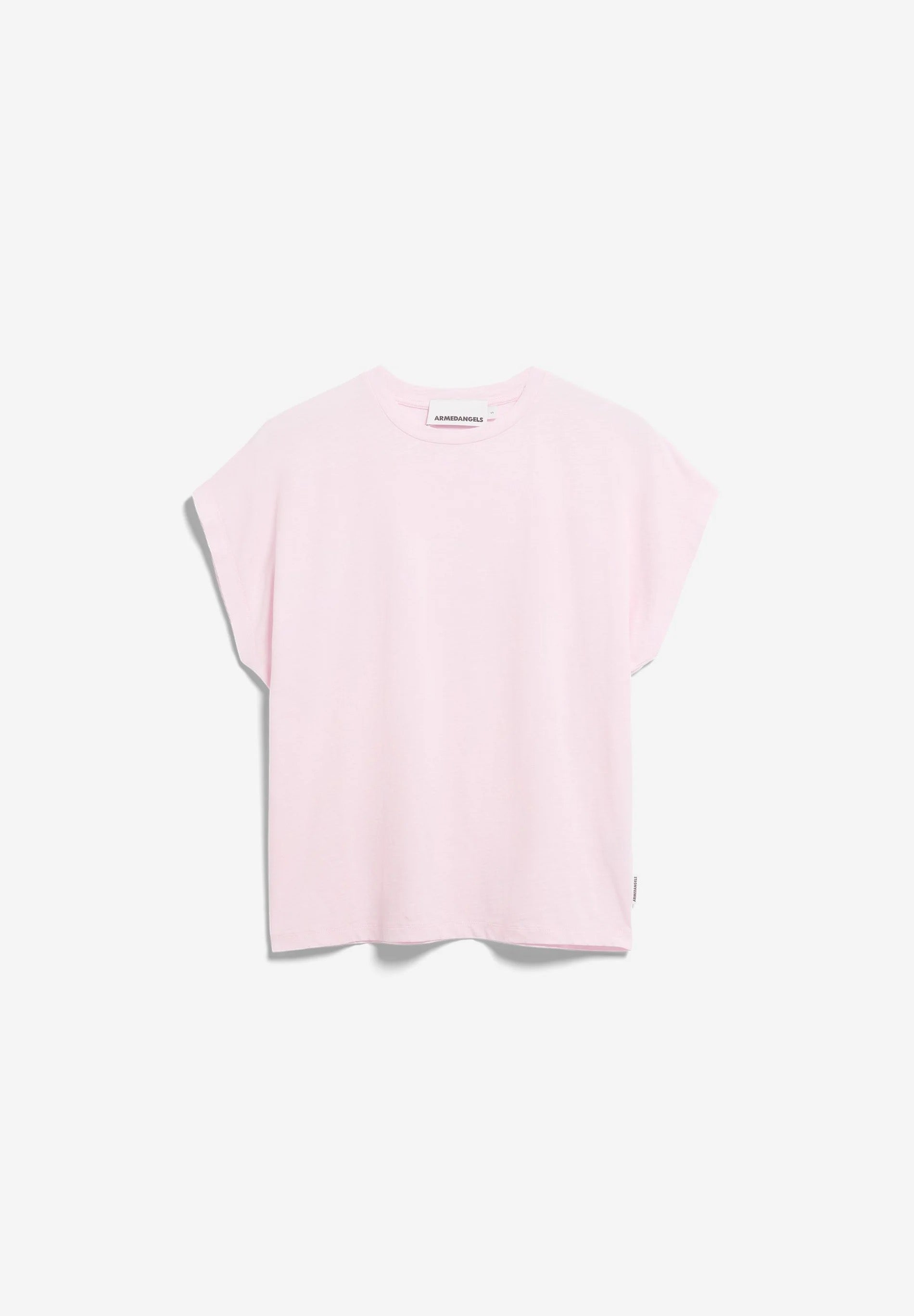 Slub Jersey T Shirt - Pink Mist