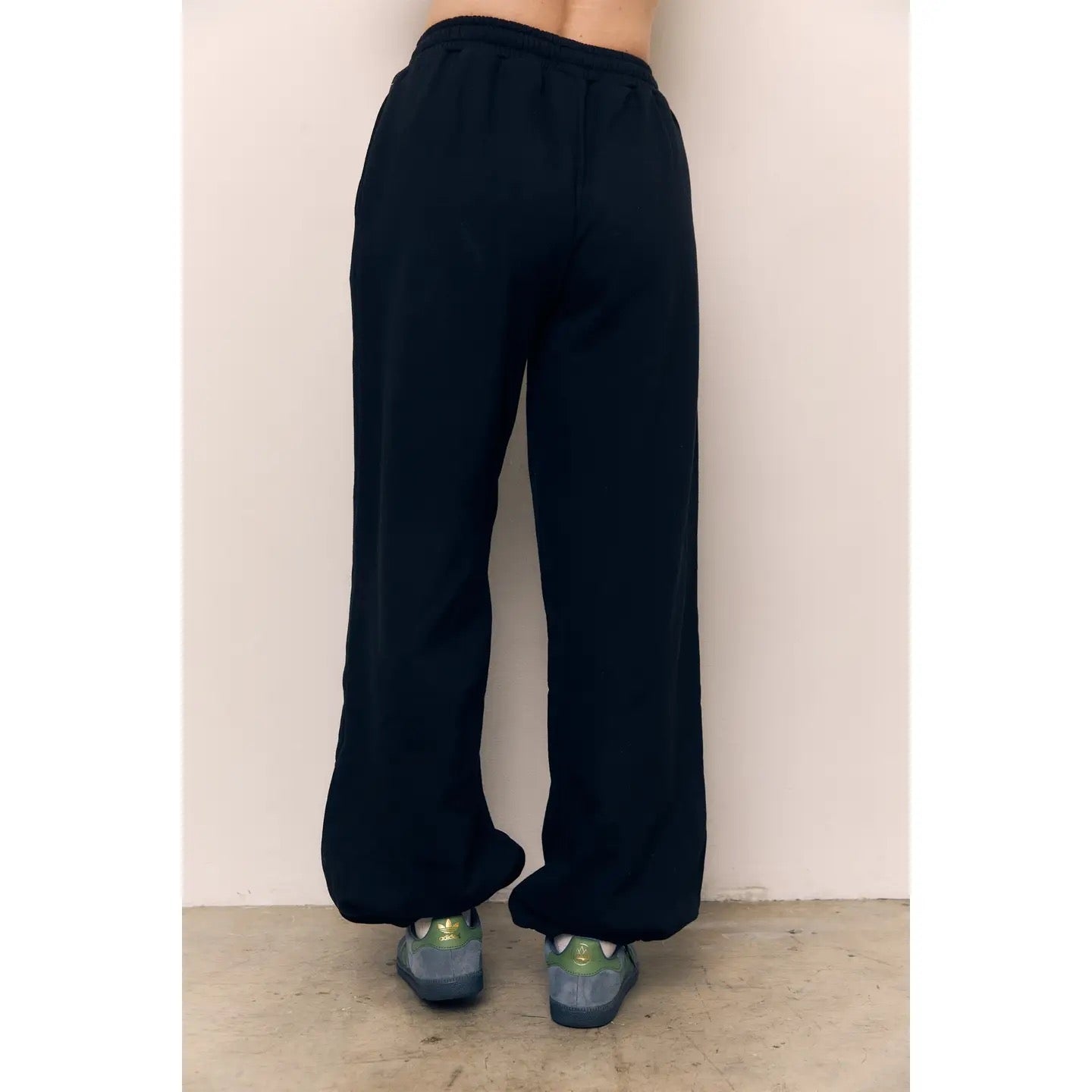 Organic Cotton Terry Wide Jogger Pants AAD501