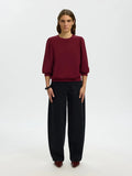 Tenny Sweat Top - Tawny Port