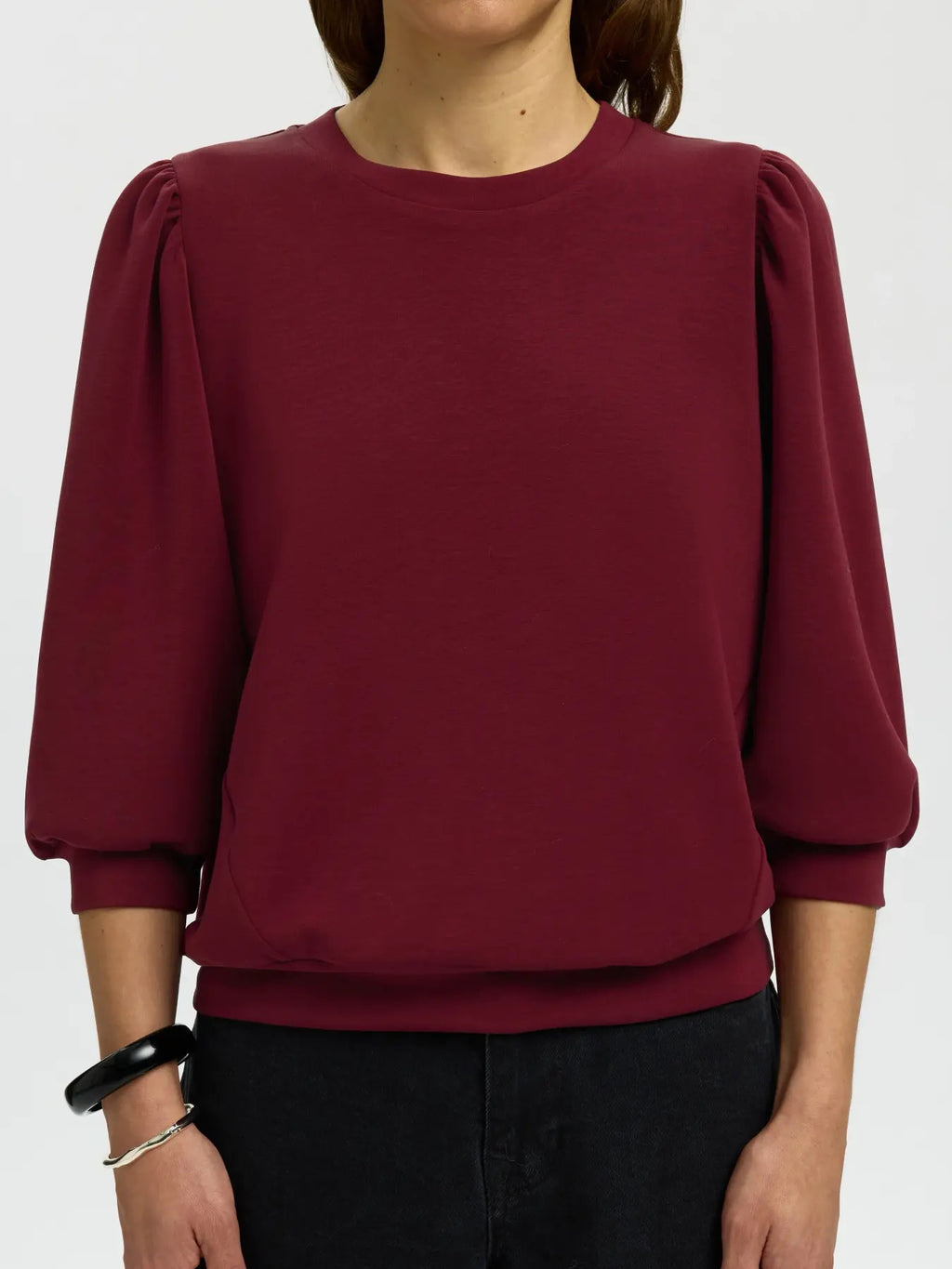 Tenny Sweat Top - Tawny Port
