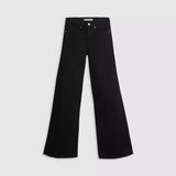 318 Shaping Wide Leg - Soft Black