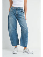 Barrel Jean With Seams - Medium