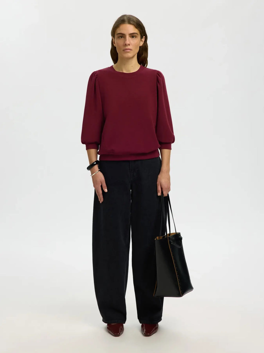 Tenny Sweat Top - Tawny Port