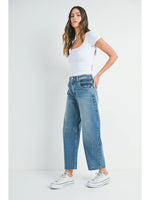 Barrel Jean With Seams - Medium