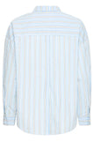 Samia Shirt - Powder Blue Stripe
