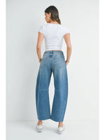 Barrel Jean With Seams - Medium