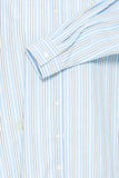 Samia Shirt - Powder Blue Stripe