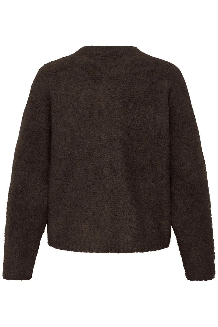 Sarisa Cardigan 2 - Coffee Bean