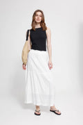 Voilana Skirt - Cloud Dancer