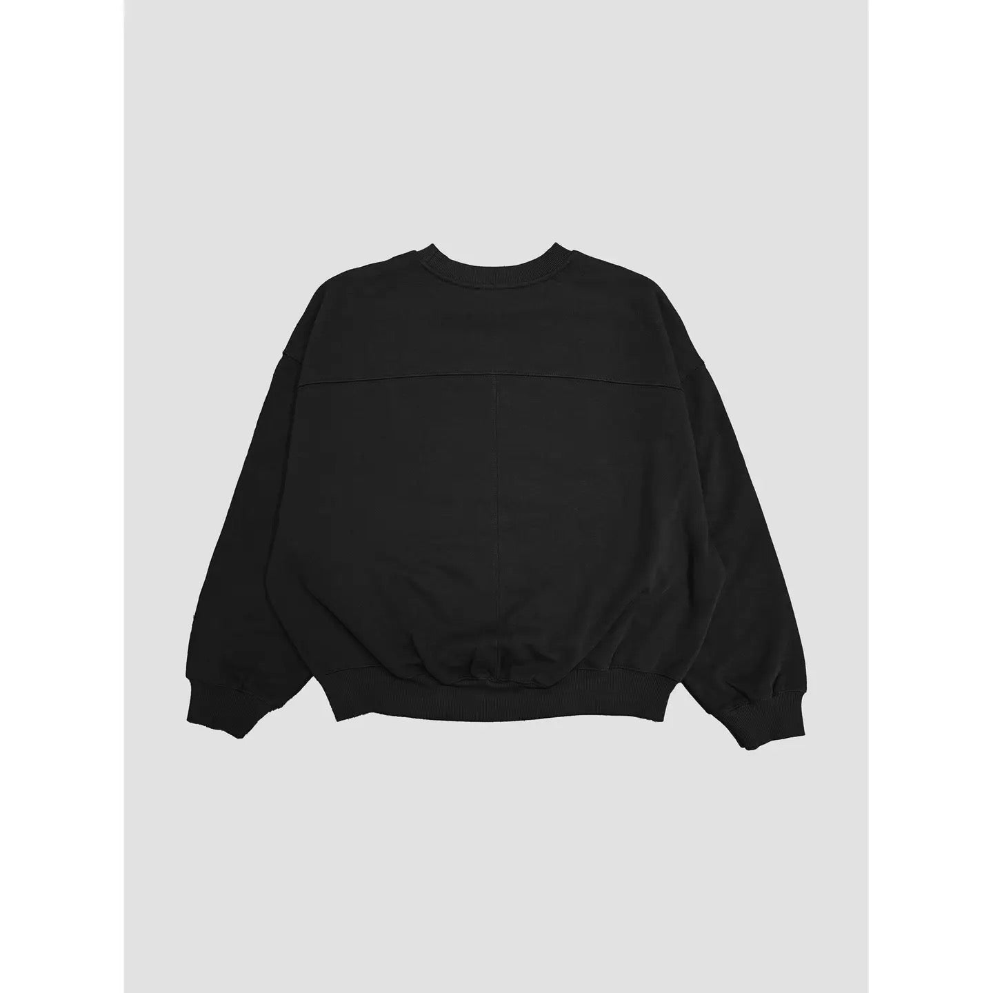 Organic Cotton Terry Oversized Seam Detail Sweatshirt AAD108