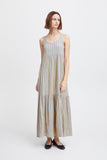 Foxa Striped Maxi Dress