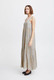 Foxa Striped Maxi Dress