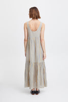 Foxa Striped Maxi Dress