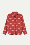 Lips Shirt - Red Multi