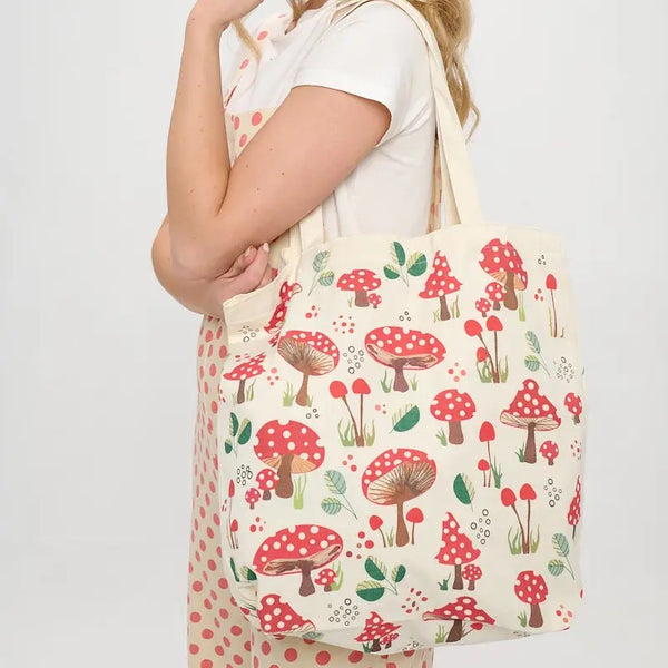 Red Mushroom Tote