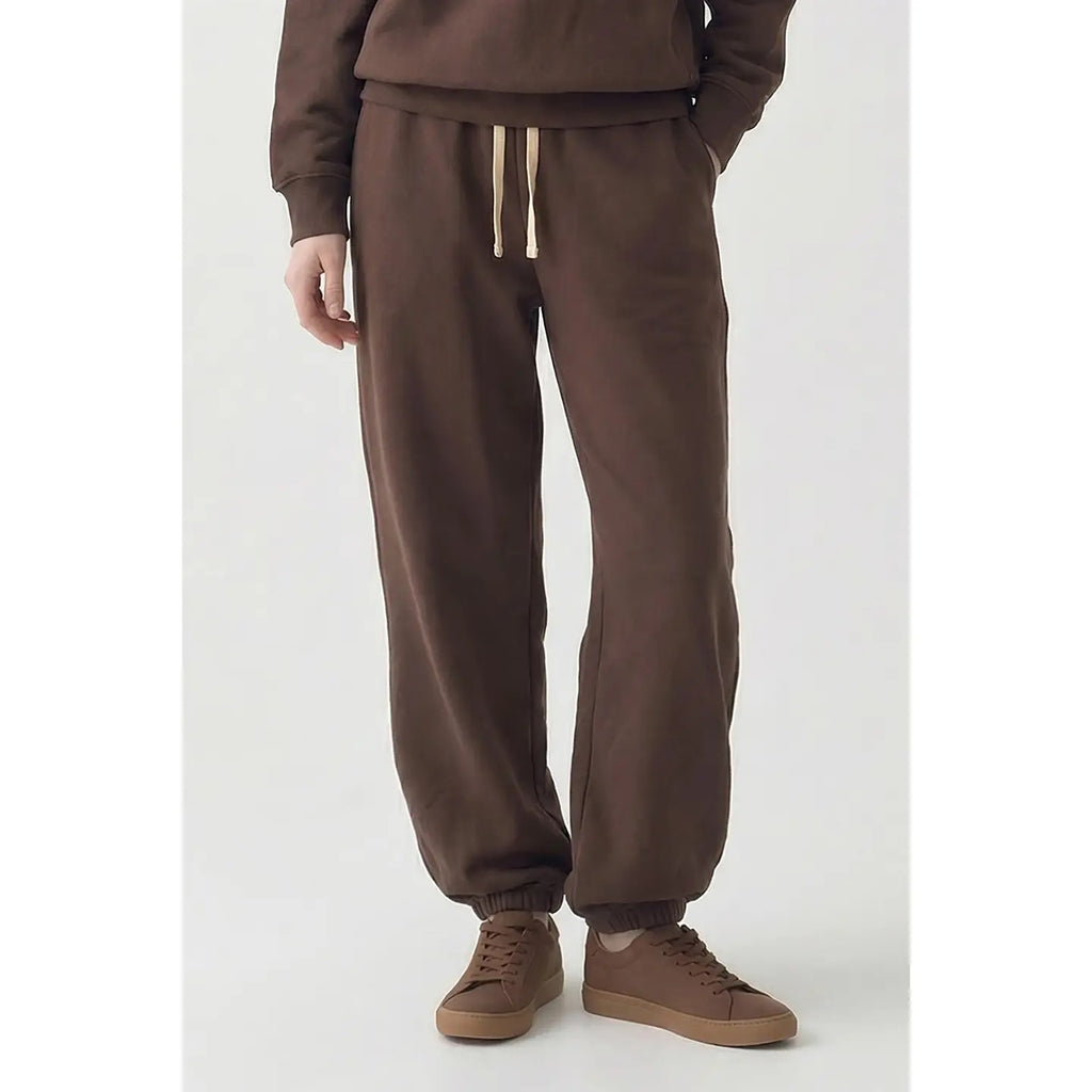Pre-Shrunk Cotton Terry Wide Joggers