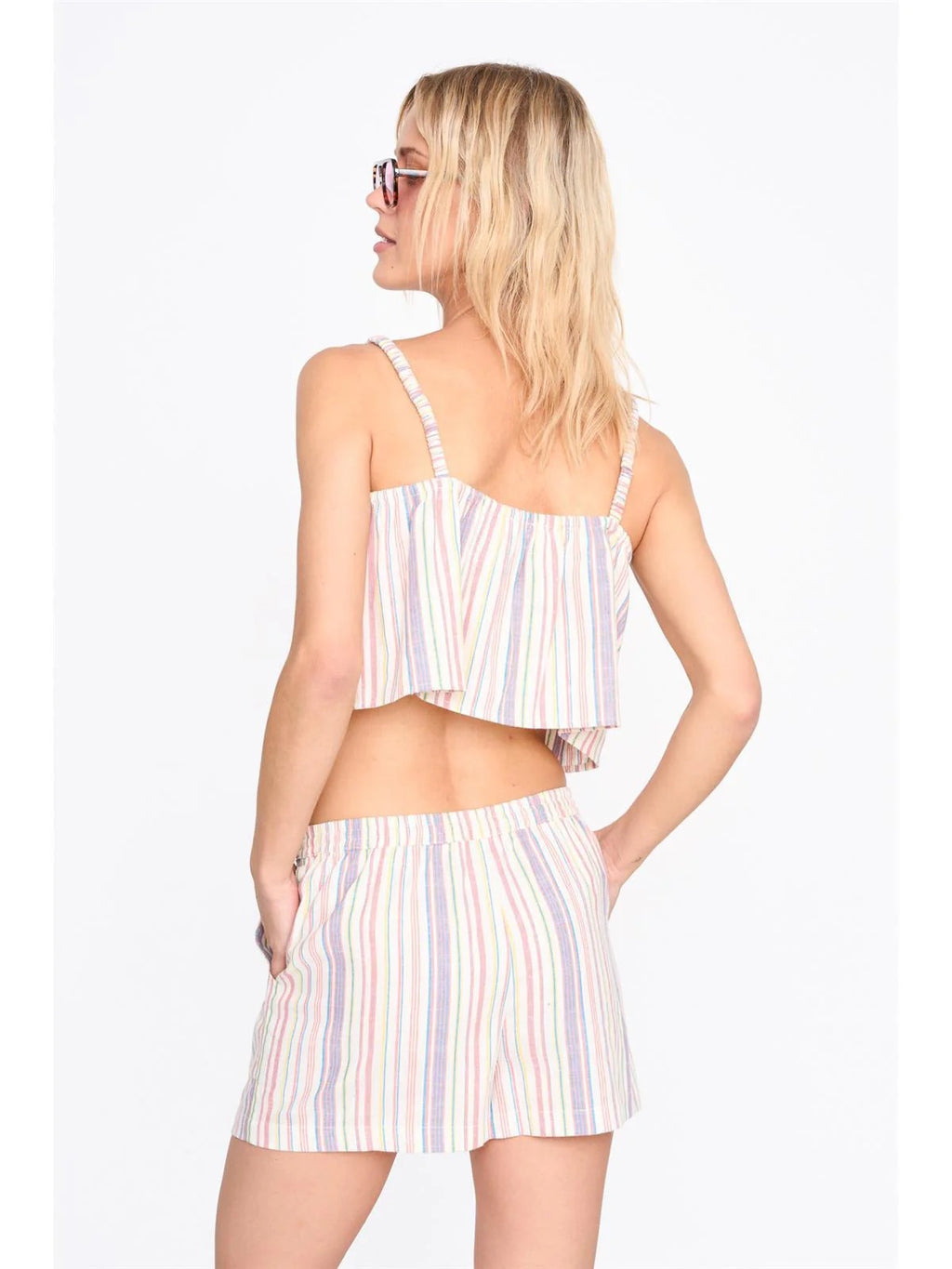 Multi Stripe Shorts