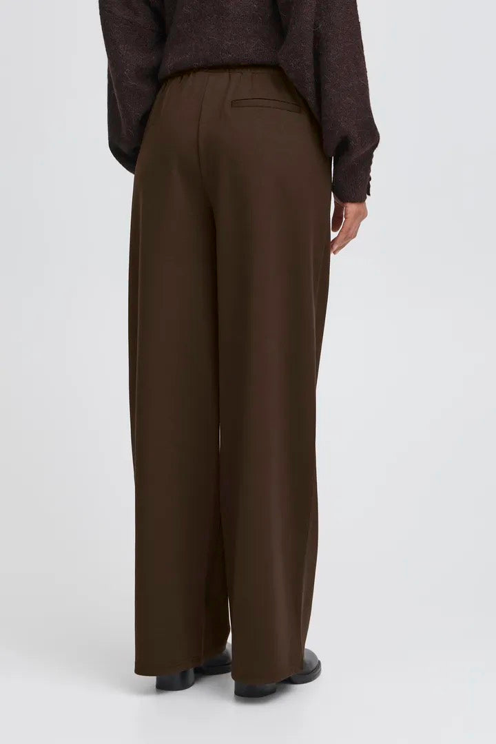 Kate Sus Long Wide Pant 2 - Chocolate Torte