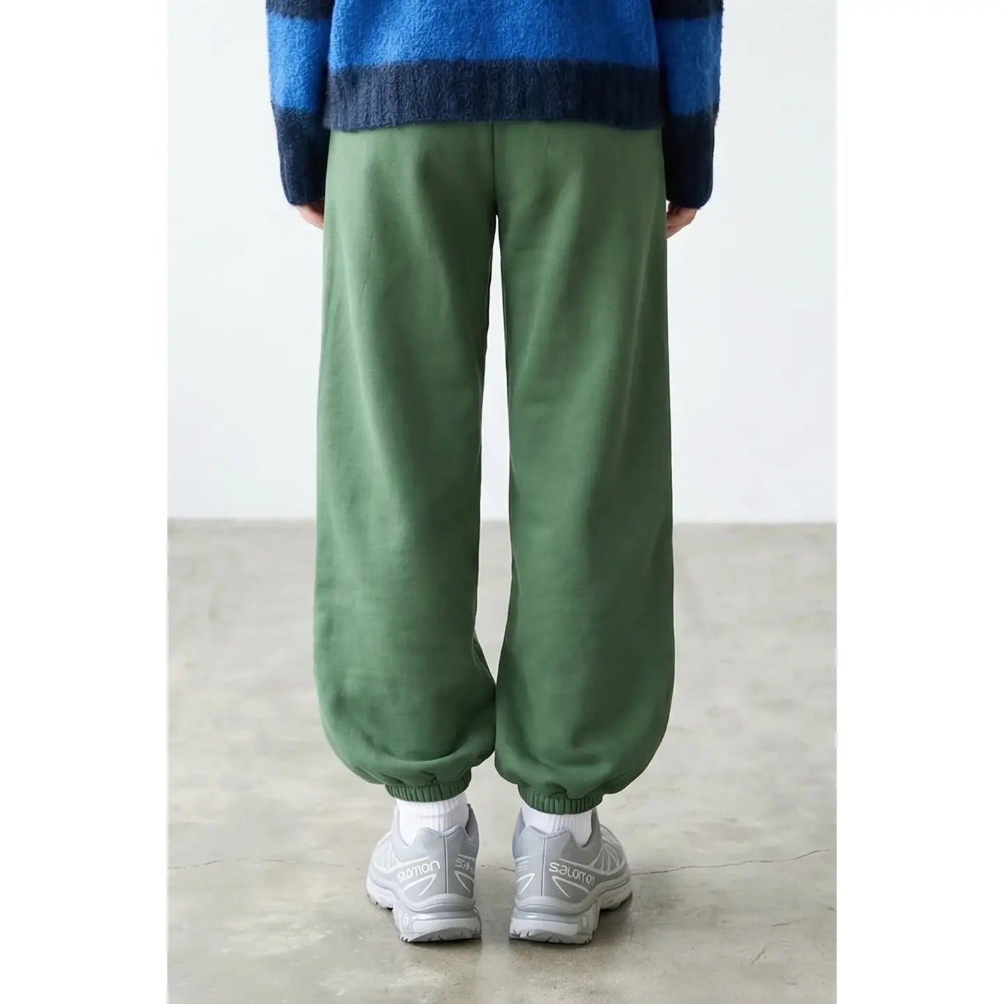 Pre-Shrunk Cotton Terry Wide Joggers