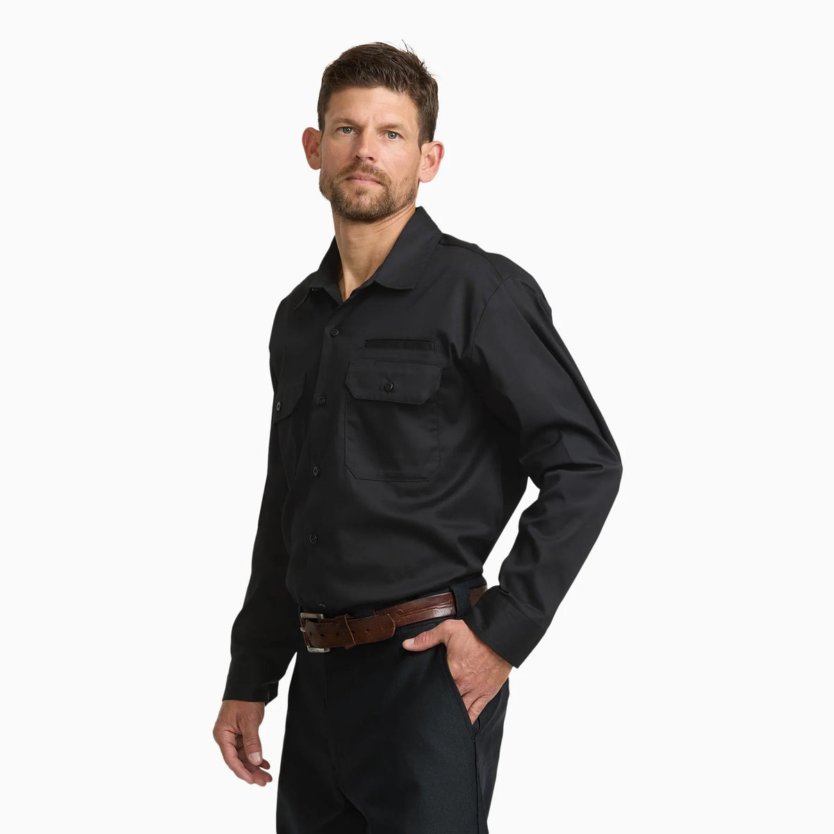 Pro Workshirt Long Sleeve - Black