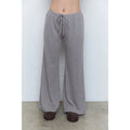 Striped Low Waist Straight Pants