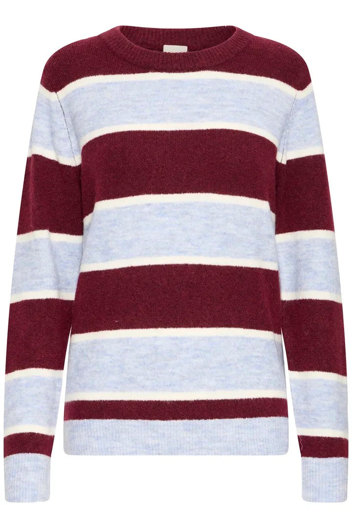 Edeen Pullover - Rhododendron/Blue