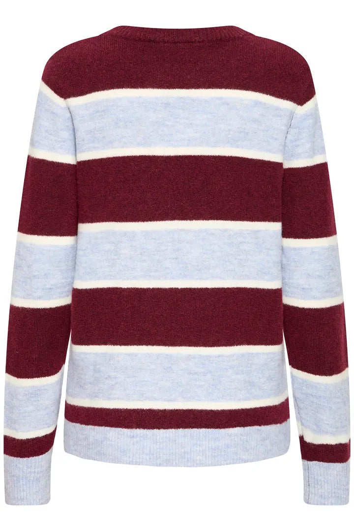 Edeen Pullover - Rhododendron/Blue