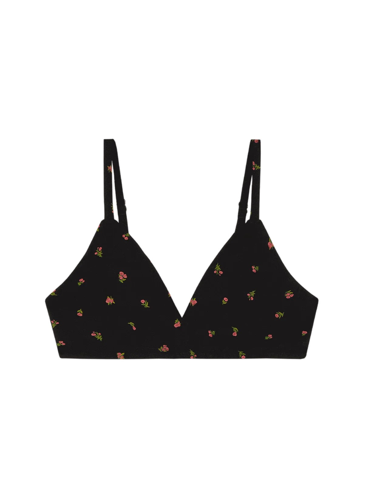 Triangle Bralette - Midnight Rose