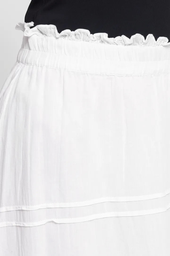 Voilana Skirt - Cloud Dancer