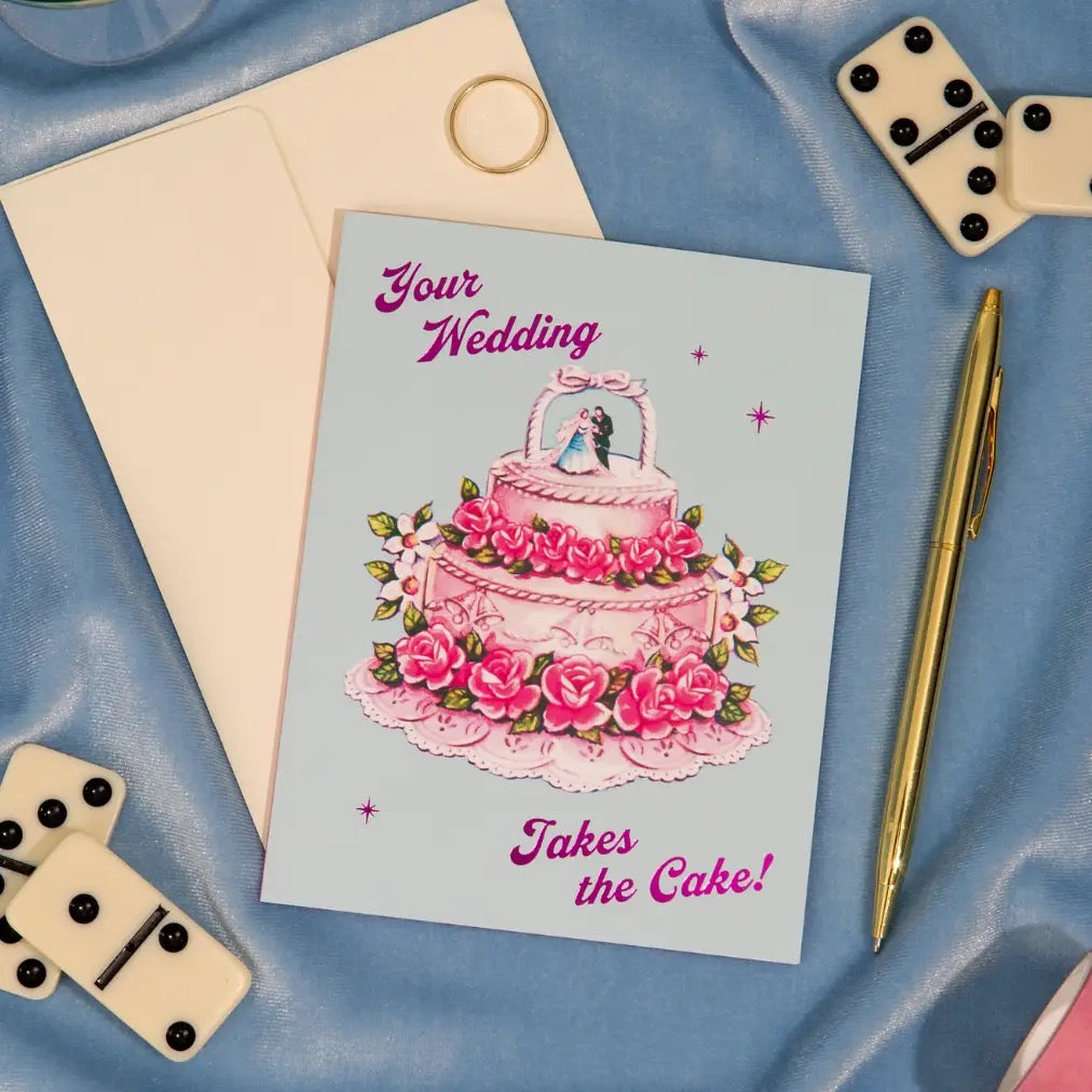 Wedding Cake Greeting Card