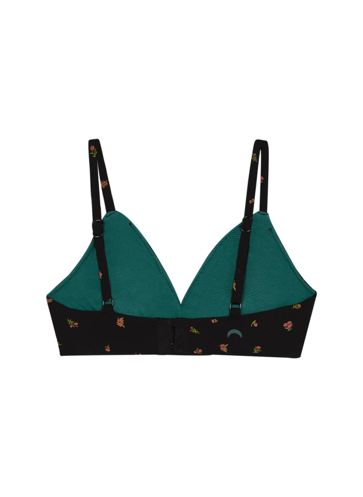 Triangle Bralette - Midnight Rose