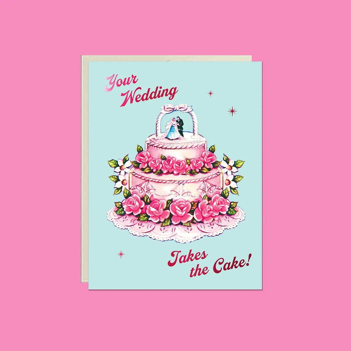 Wedding Cake Greeting Card